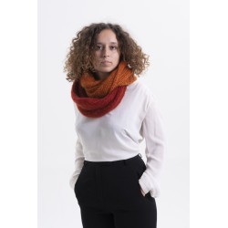 Snood bi-colore