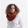 Snood bi-colore